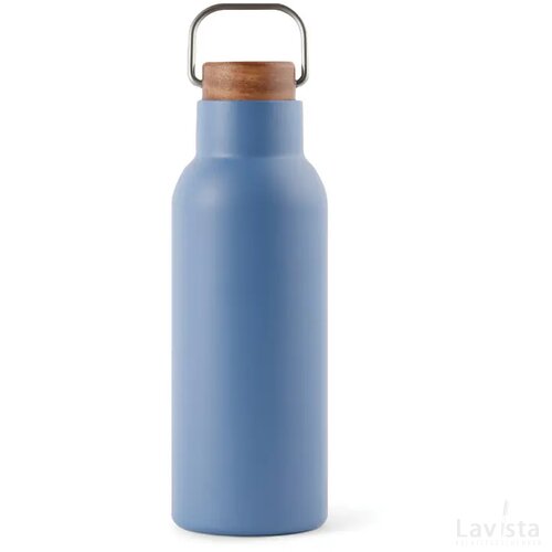 VINGA Ciro RCS gerecycled RVS vacuümfles 580ML blauw