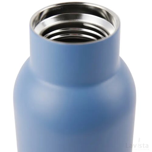 VINGA Ciro RCS gerecycled RVS vacuümfles 580ML blauw