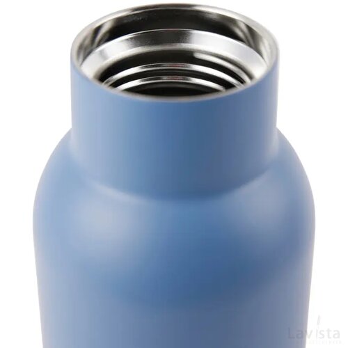 VINGA Ciro RCS gerecycled RVS vacuum fles 800ML blauw