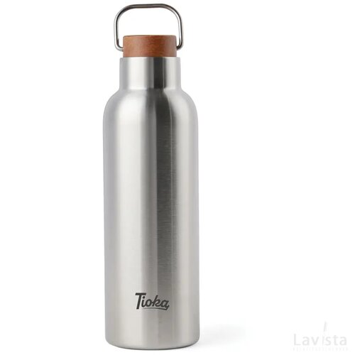 VINGA Ciro RCS gerecycled RVS vacuum fles 800ML staal