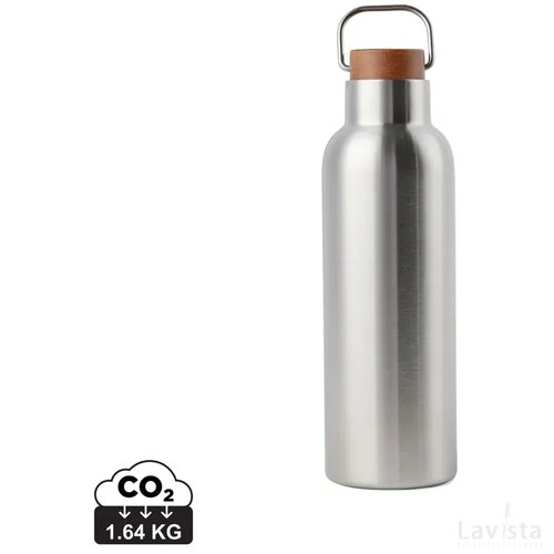 VINGA Ciro RCS gerecycled RVS vacuum fles 800ML staal