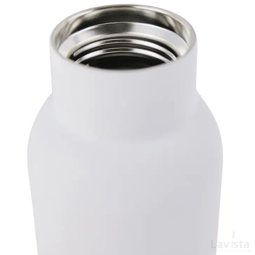 VINGA Ciro RCS gerecycled RVS vacuum fles 800ML wit