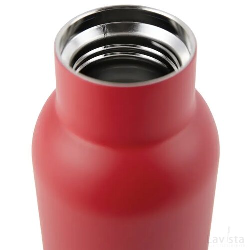 VINGA Ciro RCS gerecycled RVS vacuum fles 800ML rood