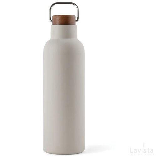 VINGA Ciro RCS gerecycled RVS vacuum fles 800ML grijs