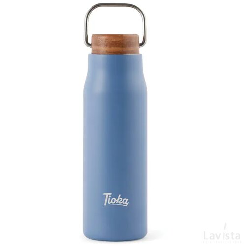 VINGA Ciro RCS gerecycled RVS vacuümfles 300ML blauw