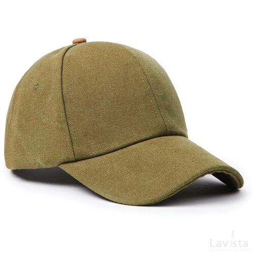 VINGA Bosler AWARE™ recycled canvas cap groen