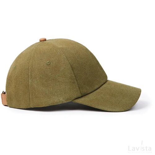 VINGA Bosler AWARE™ recycled canvas cap groen