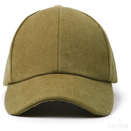 VINGA Bosler AWARE™ recycled canvas cap groen