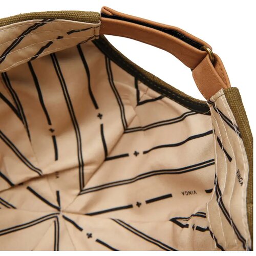VINGA Bosler AWARE™ recycled canvas cap groen