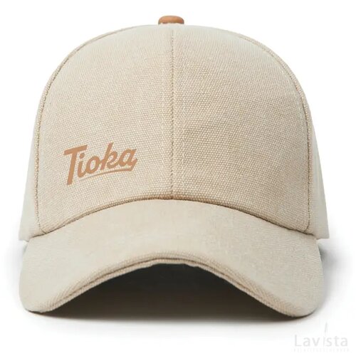 VINGA Bosler AWARE™ recycled canvas cap beige