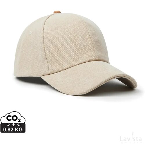 VINGA Bosler AWARE™ recycled canvas cap beige