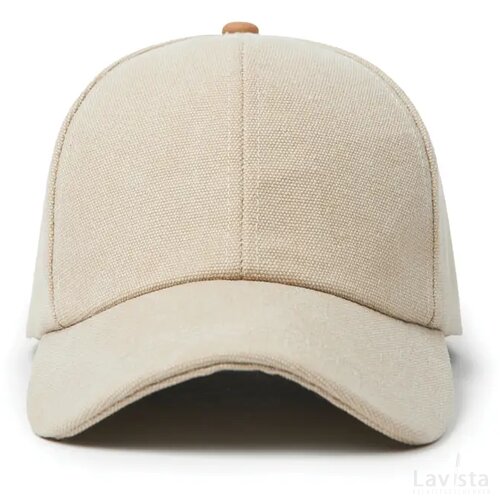 VINGA Bosler AWARE™ recycled canvas cap beige