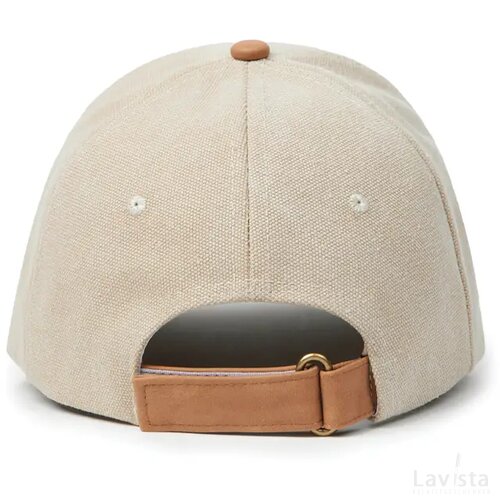 VINGA Bosler AWARE™ recycled canvas cap beige