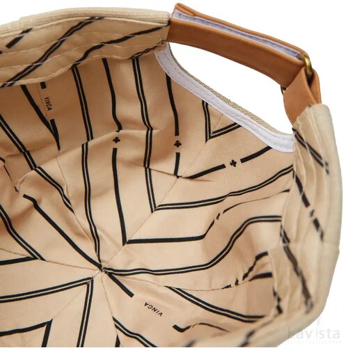 VINGA Bosler AWARE™ recycled canvas cap beige
