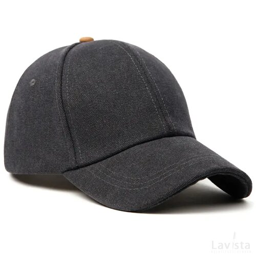 VINGA Bosler AWARE™ recycled canvas cap zwart