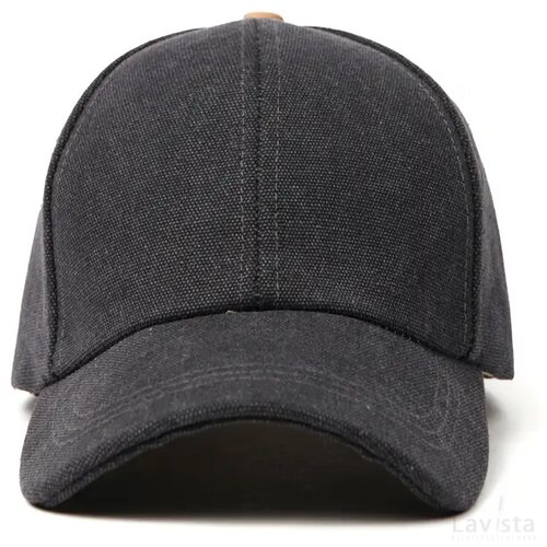 VINGA Bosler AWARE™ recycled canvas cap zwart