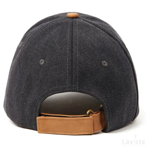 VINGA Bosler AWARE™ recycled canvas cap zwart