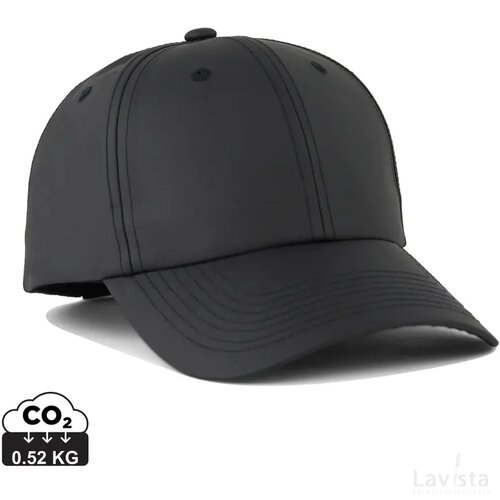 VINGA Baltimore AWARE™ gerecycled PET cap zwart