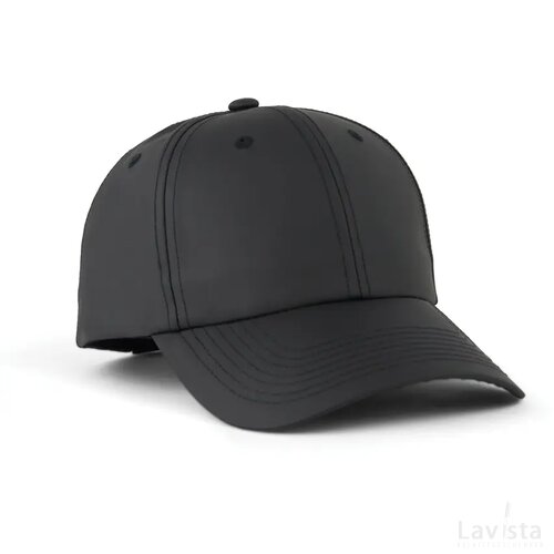 VINGA Baltimore AWARE™ gerecycled PET cap zwart