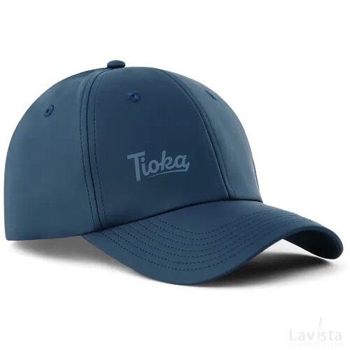 VINGA Baltimore AWARE™ gerecycled PET cap donkerblauw