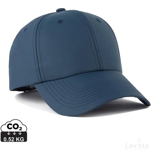 VINGA Baltimore AWARE™ gerecycled PET cap donkerblauw