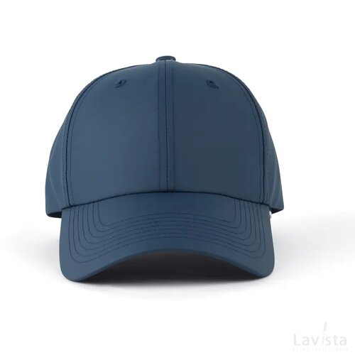 VINGA Baltimore AWARE™ gerecycled PET cap donkerblauw