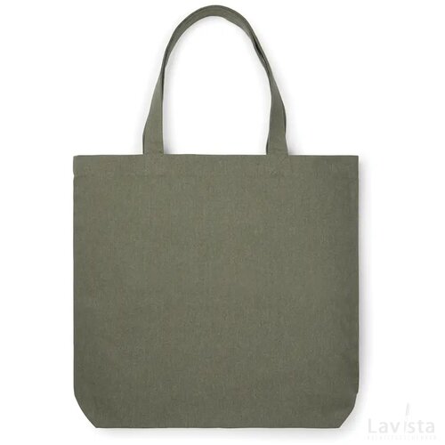 VINGA Hilo AWARE™ recycled canvas draagtas groen