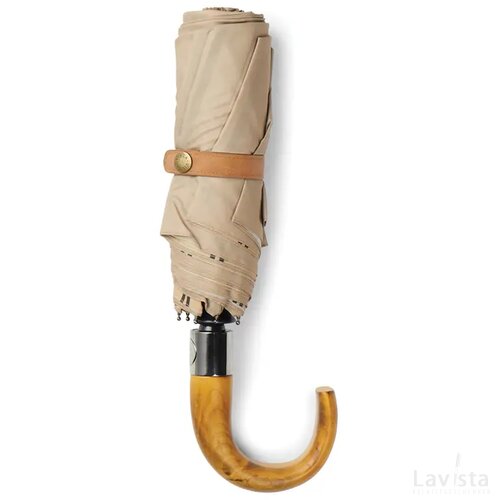 VINGA Bosler AWARE™ RPET 21" opvouwbare paraplu beige