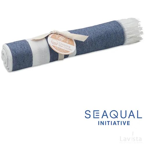 Seaqual® hamamdoek 70x140cm Mar blauw