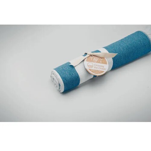 Seaqual® hamamdoek 100x170 Wave Turquoise