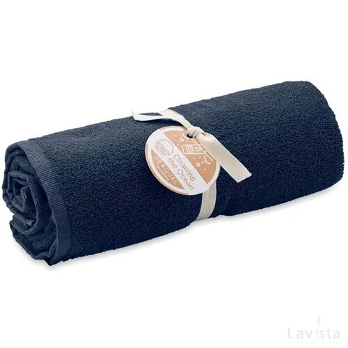 Seaqual® handdoek 100x170cm Water blauw