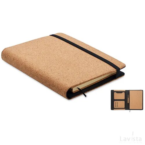A5 portfolio van kurk Origin beige