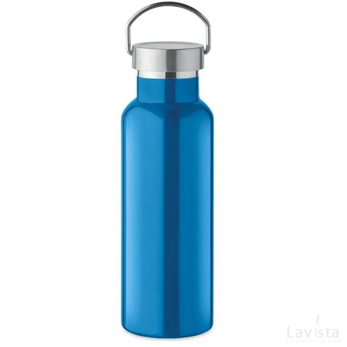 Dubbelwandige fles 500 ml Florence turquoise