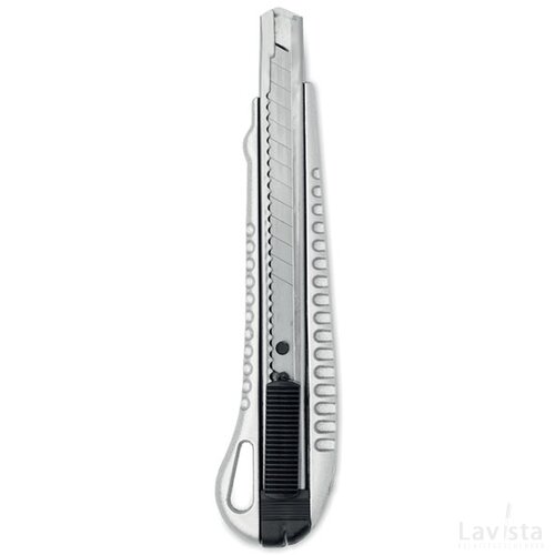 Aluminium intrekbaar mes Tracta zilver