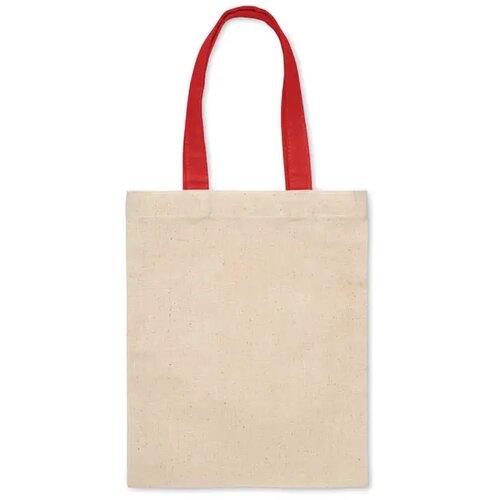 Kleine katoenen tas 140 gr/m² Chisai rood