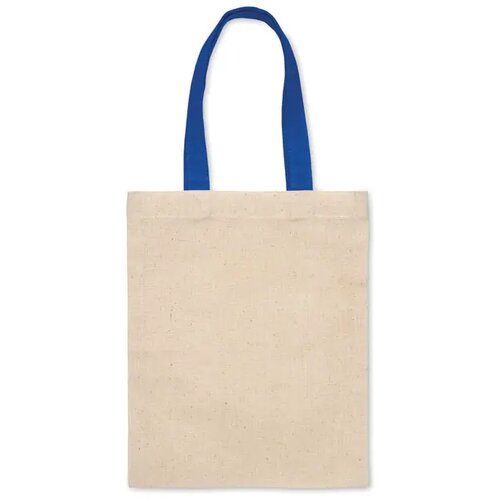 Kleine katoenen tas 140 gr/m² Chisai royal blauw