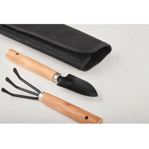 Tuingereedschap in rpet etui Grass zwart