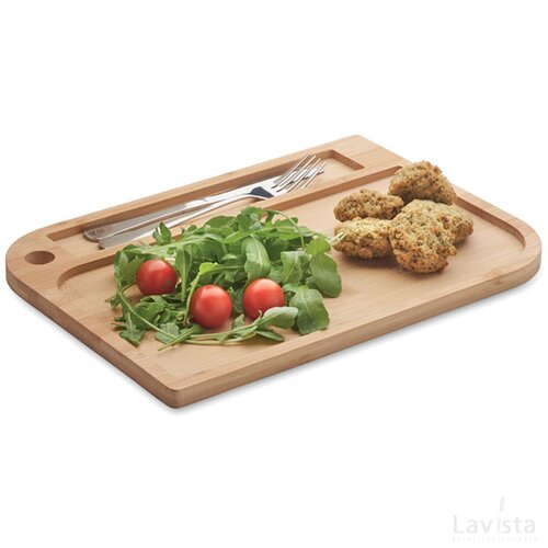 Maaltijdbord van bamboe Leata hout
