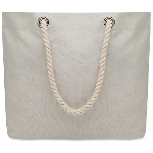 Strandtas koordhengsel 220gr/m² Mare grijs