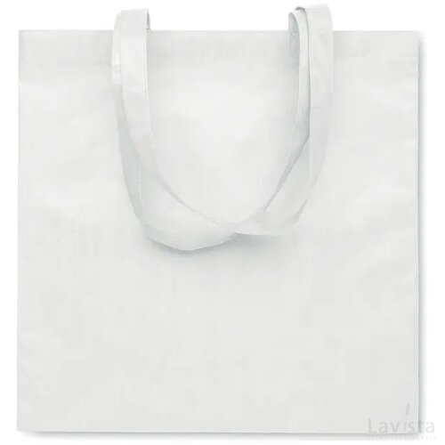Rpet non-woven boodschappentas Kaimani wit