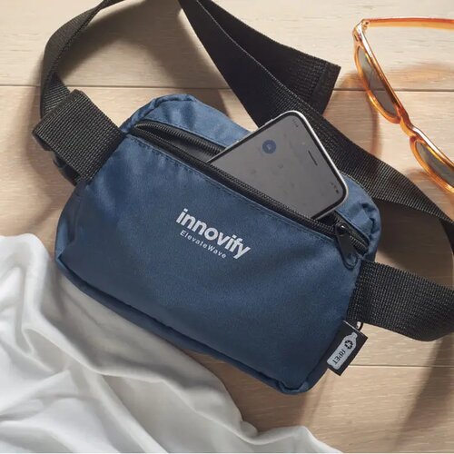 300d rpet polyester heuptas Toshi blauw