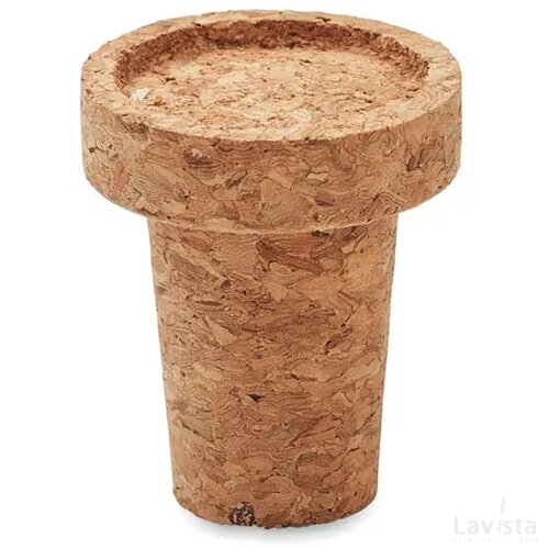 Kurken flessenstop Tipas beige
