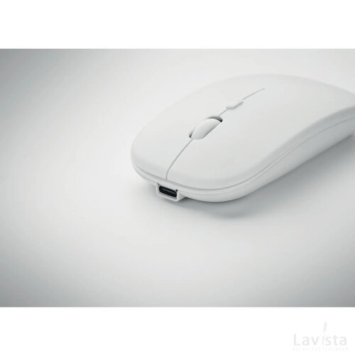 Oplaadbare draadloze muis Curvy c wit