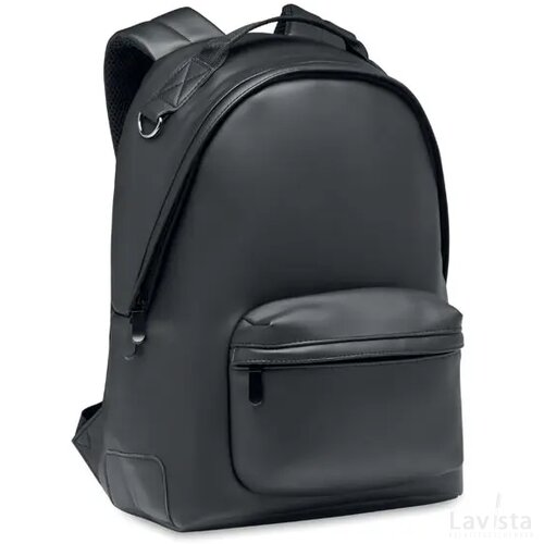 Laptop rugzak pu 15 inch Bai backpack zwart