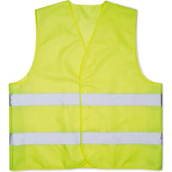 Veiligheidshesje polyester Visicoat geel