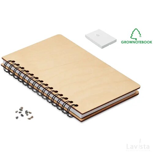A5 berken growbook™ Savage hout