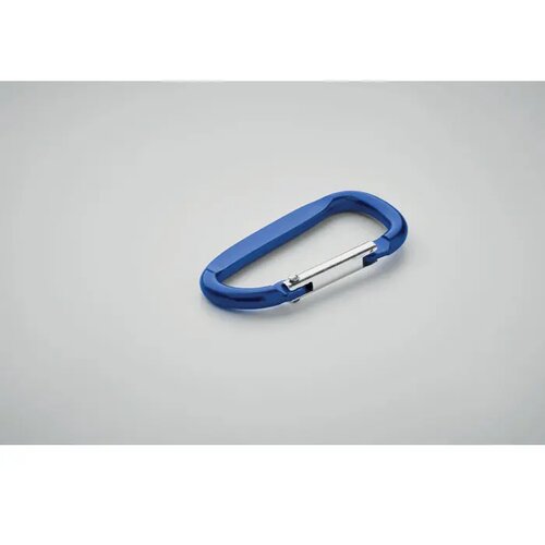 Karabijnhaak van aluminium. Gancho blauw