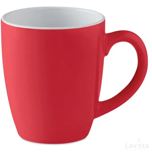 Keramische mok 290 ml Colour trent rood