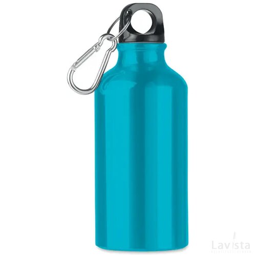 Aluminium drinkfles 400 ml Mid moss turquoise