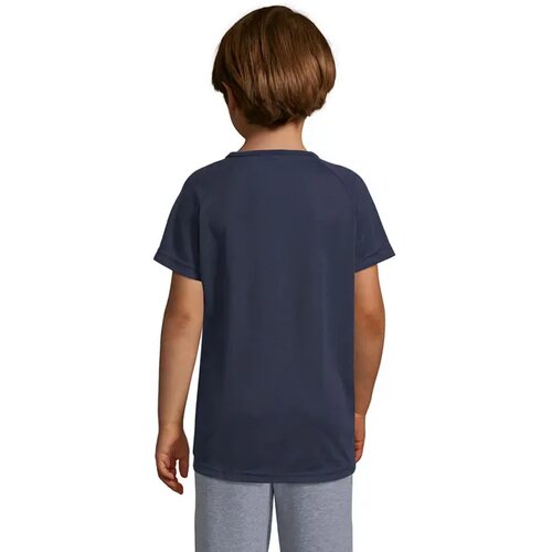 Sporty kinder t-shirt 140g Sporty kids franse marine